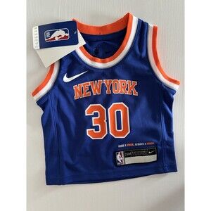 Nike Julius Randle New York Knicks #30 NBA Basketball Jersey Blue Size 18 Months